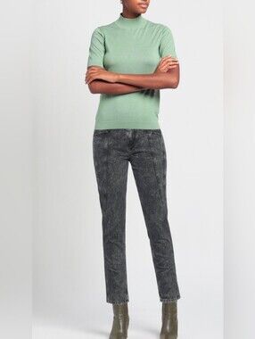 ISABEL MARANT black washed jeans